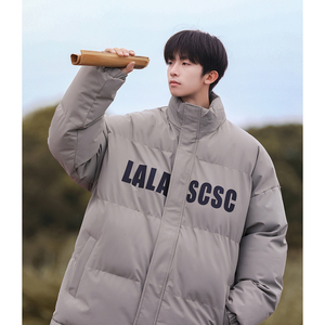 814-1-MF99-P108 148 厚板胶印字母棉服棉衣（聚酯纤维）图片