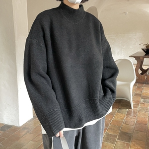 设计感半高领毛衣针织衫男女 814-1-M808-P68 88图片