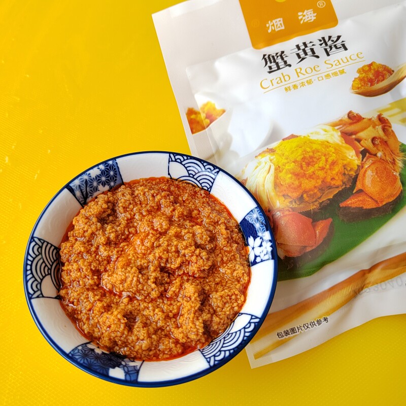 烟台特产即食拌饭酱蟹黄酱新货图片