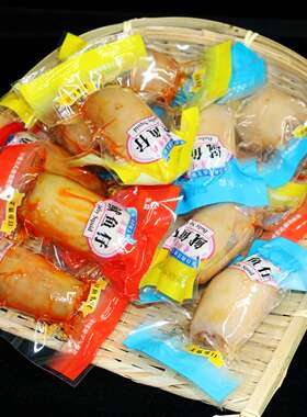 包邮东霖香辣原味麻辣真味鱿鱼仔