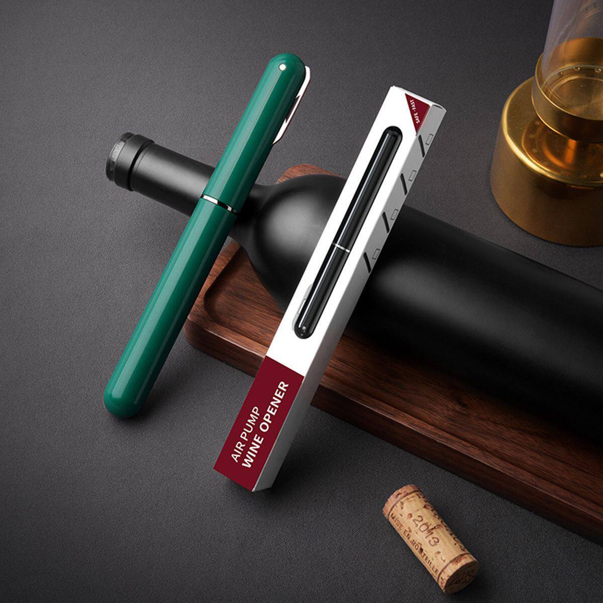 红酒开瓶器气压笔形开瓶器葡萄酒开酒神器高档起酒器抽真空酒塞