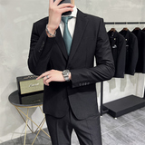 306B-2-T639-P2252025秋冬男士单扣西服两件套装时尚英伦西服，男装西服，星座507A（原星座306B-2）