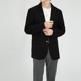 306B-2-DX3770-P1602024秋装时尚青年双扣西服纯色百搭小西装，男装西服，星座507A（原星座306B-2）