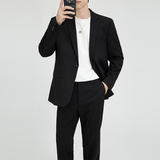 306B-2-LJT2000-P2202025秋季时尚男士西服西裤两件套装结婚礼服，男装西服，星座507A（原星座306B-2）