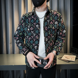 507A-K088R-P852025秋冬时尚小香风青年加绒加厚夹克外套小伙，男装夹克，星座507A（原星座306B-2）