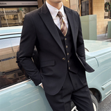 306B-2-SJT7768-P295秋装时尚三件套西服礼服结婚，男装西服，星座507A（原星座306B-2）