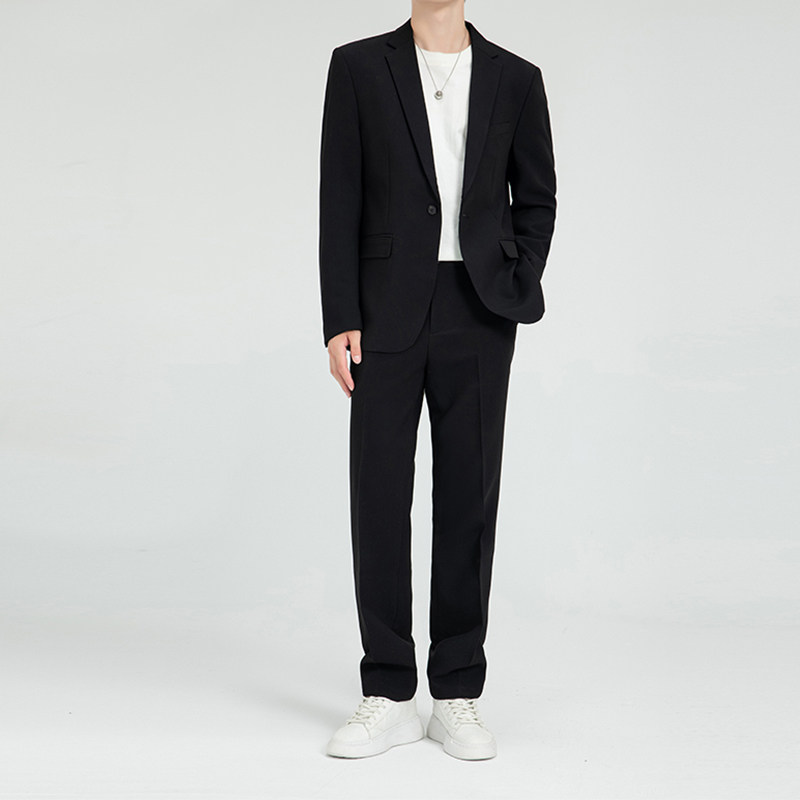 306B-2-LJT8660-P2302025秋装休闲男士小西装西裤两件套装礼服,男装西服套装,星座507A（原星座306B-2）