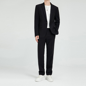 306B-2-LJT8660-P230 2025秋装休闲男士小西装西裤两件套装礼服图片