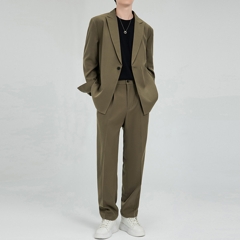 306B-2-T3230-P2002025秋季时尚痞帅青年西服西裤两件套装,男装西服,星座507A（原星座306B-2）
