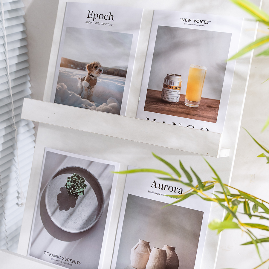 ins风摆拍英文杂志拍照道具 英文书摄影背景装饰卡片欧美封面杂志