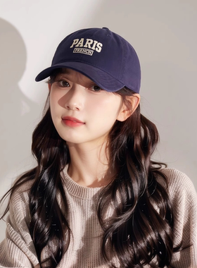 Charn Kiond 帽子设计师联名款百搭棒球帽夏季大头围显脸小鸭舌帽