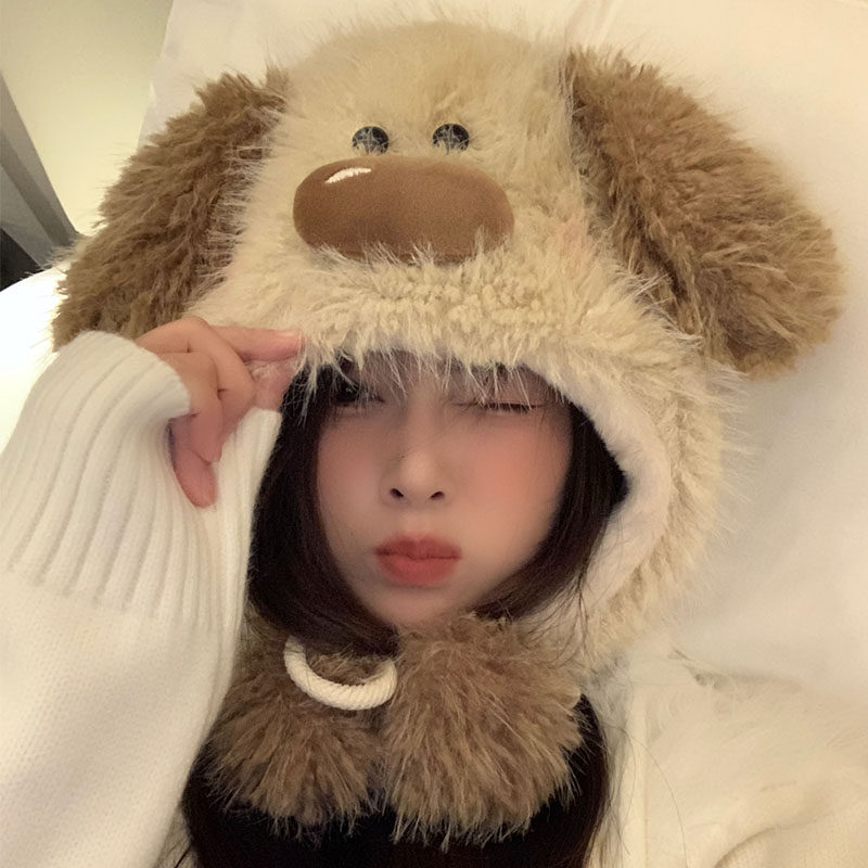 Charn Kiond 日本设计师联名款可爱毛绒帽加厚保暖防寒护耳雷锋帽,服饰配件/皮带/帽子/围巾,手帕,淘宝优惠券,粉丝福利购,淘宝优惠卷