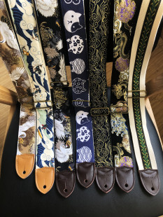 纯手工原创各个风格吉他背带 电吉他带贝斯带GUITAR STRAP