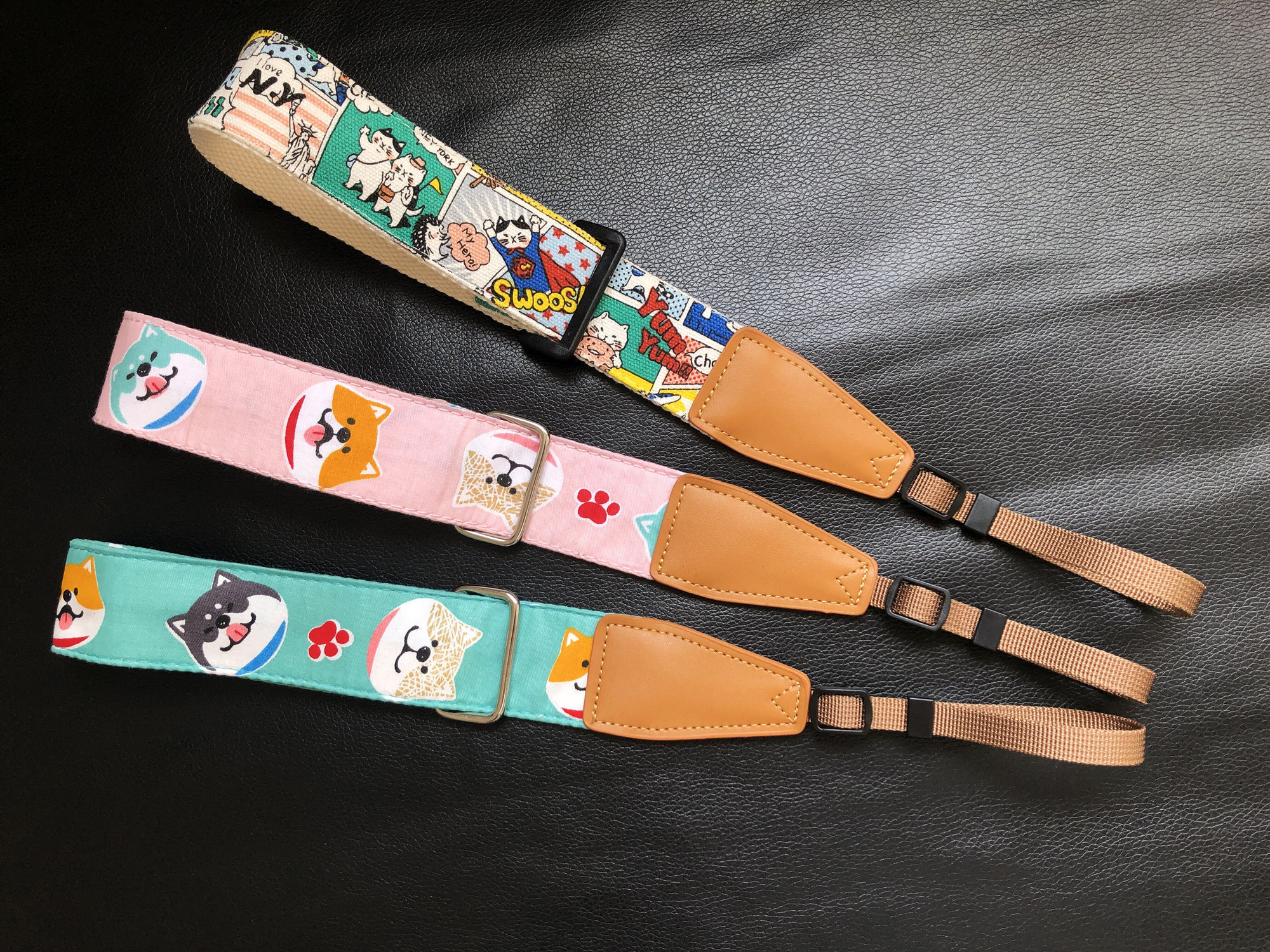 UNIKSTRAP柴犬猫超人相机腕带