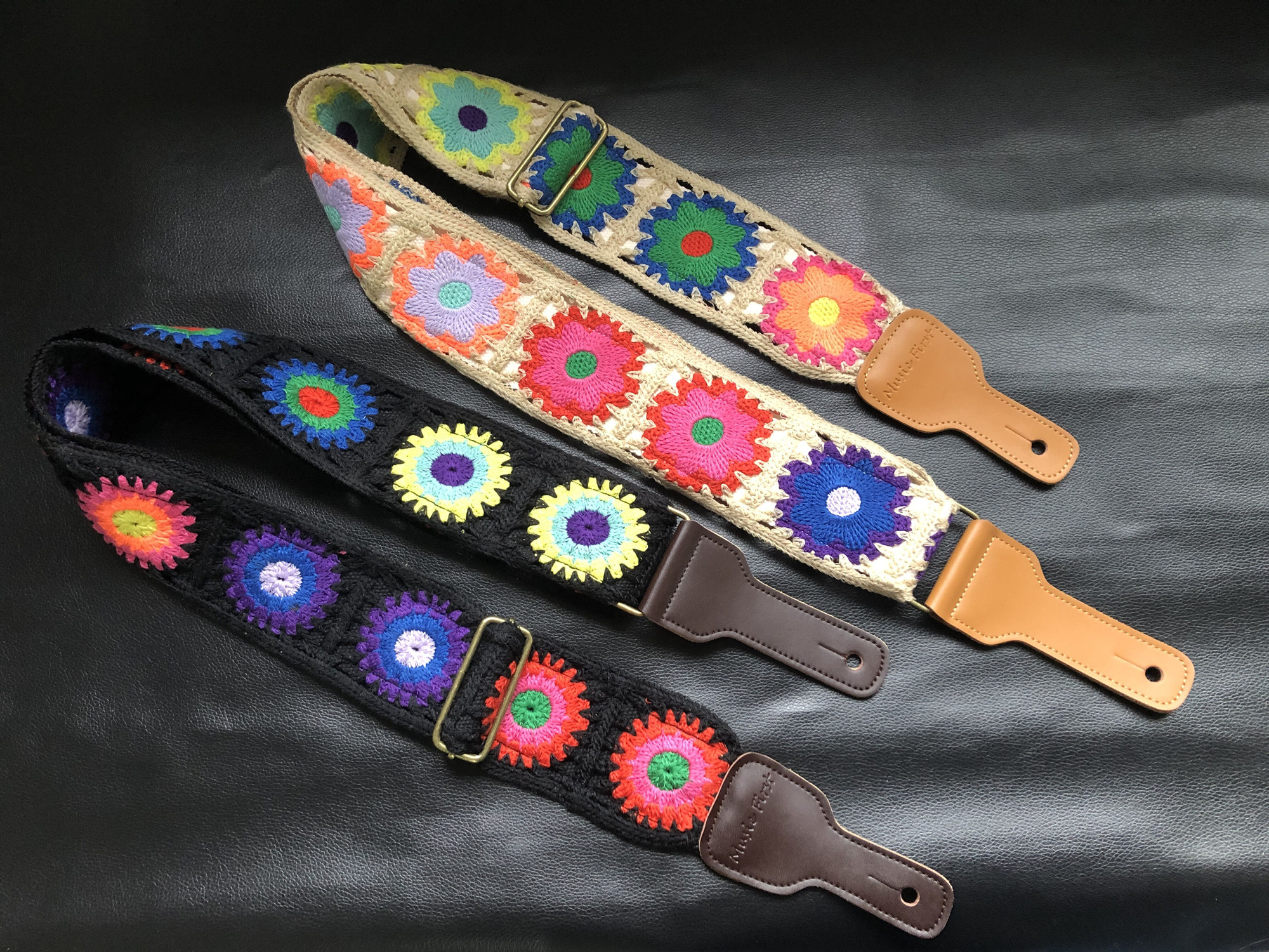 GIGFORU纯手工手钩吉他带贝斯带