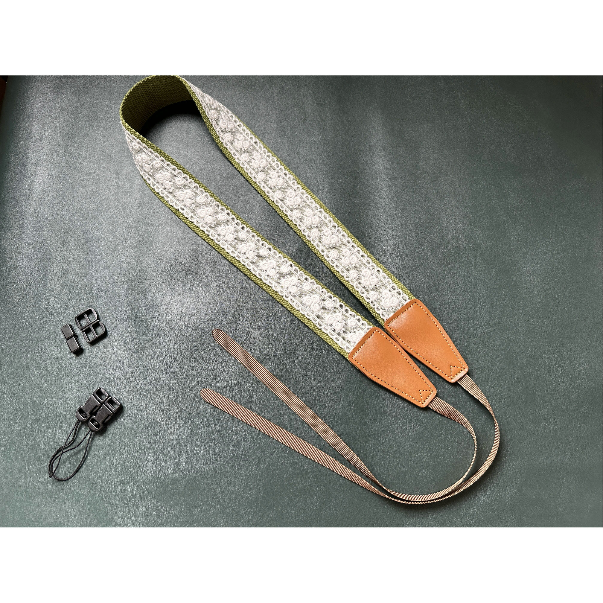 UNIKSTRAP相机背带牛油果蕾丝