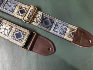 百搭复古纯手工通用吉他背带贝斯背带Guitar strap