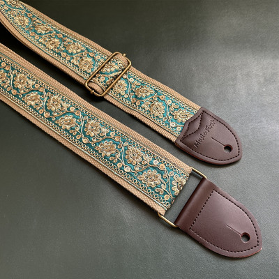 GIGFORU纯手作复古吉他贝斯背带