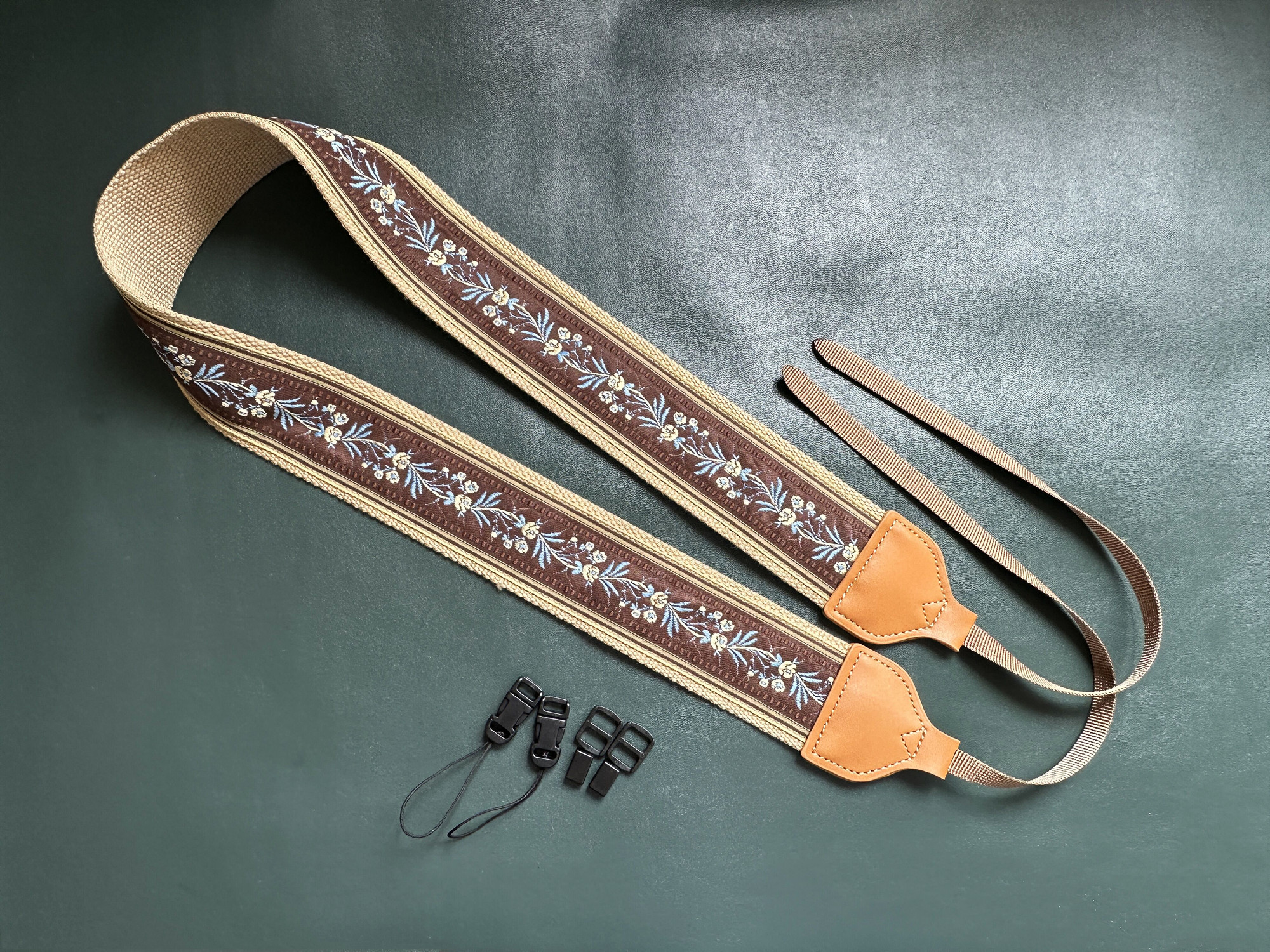 UNIKSTRAP优雅绣花相机肩带腕带