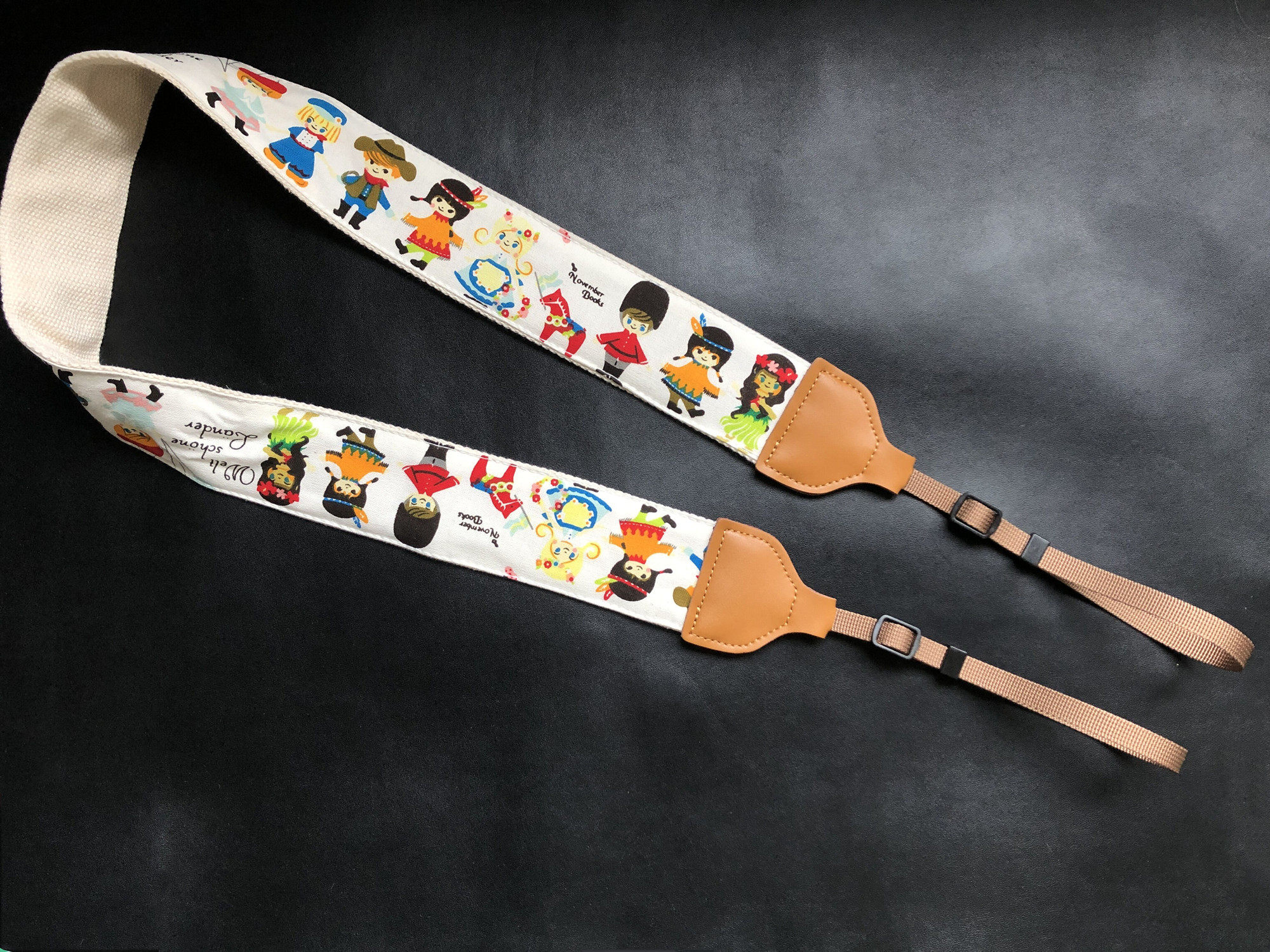 纯手工5CM加宽加海绵垫层奢华相机背带通用相机带camera s