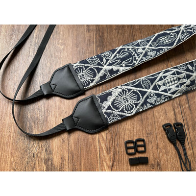 UNIKSTRAP重工刺绣相机背带