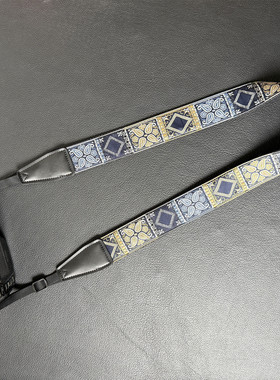 纯手工复古腰果花主题柔软舒适通用相机背带CAMERA STRAP