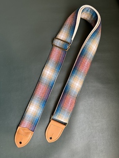 纯手工英伦复古风带海绵垫层通用吉他背带贝斯背带Guitar straps