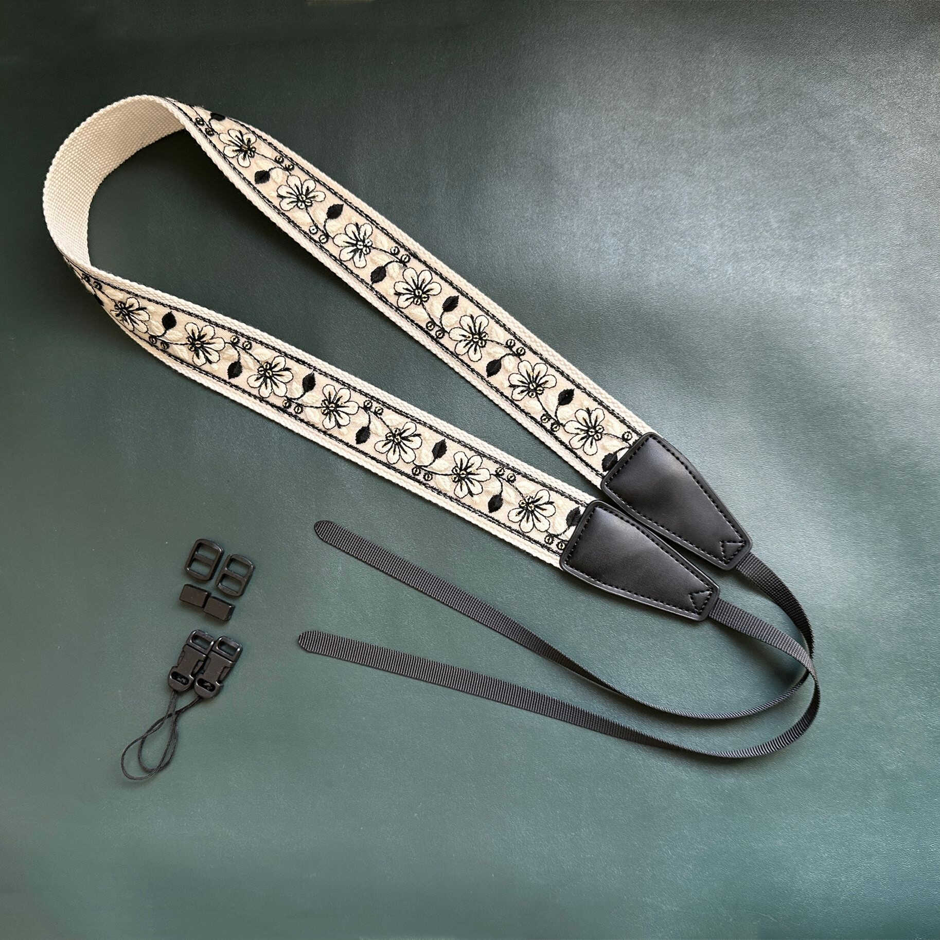 UNIKSTRAP绣花相机背带腕带