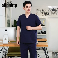 Тибетское голубое плечоное темное пряжка мужчина [костюм с коротким костюмом