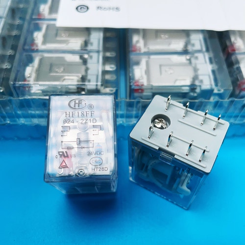 JZX-18FF-024-2Z1D全新原装宏发继电器HF18FF-024-2Z1D 8脚带灯