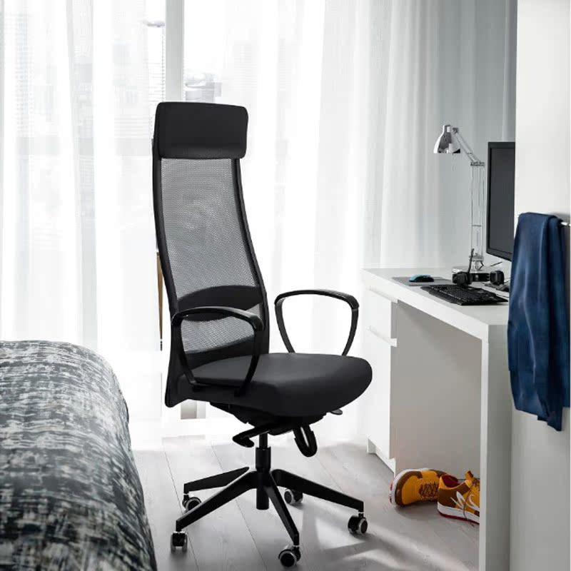 IKEA Marcus Office chair High back The boss chair Simplicity Work chair Tables and chairs Gaming Chair Mediate backrestin the Residential furniture , Class Seats , Chairs , Computer Chair  category - from Buy2taobao.com to provide professional Taobao agent buy service