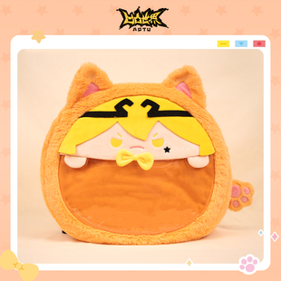 七创社 凹凸世界官方正版动漫周边Q版嘉德罗斯毛绒痛包收纳双肩包