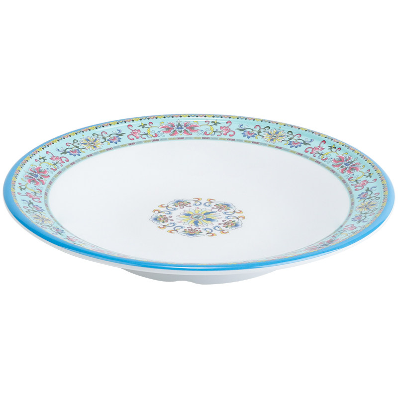 极速密胺盘子商用酒店餐厅菜盘塑B料碟子圆盘平盘浅盘凉菜盘仿瓷,餐饮具,盘,淘宝优惠券,粉丝福利购,淘宝优惠卷