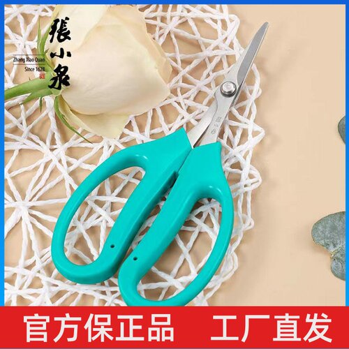 张小泉葡萄剪园艺翘头剪刀家用修枝叶剪子花艺剪果枝剪官方