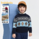 费尔岛毛衣亲子款 巴拉巴拉balaOne童装 冬装 男童2025新款 儿童毛衫