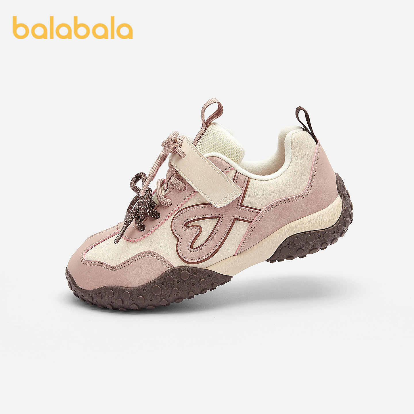 【商场同款】巴拉巴拉童鞋女童运动鞋复古芭蕾风2025秋冬新款鞋子