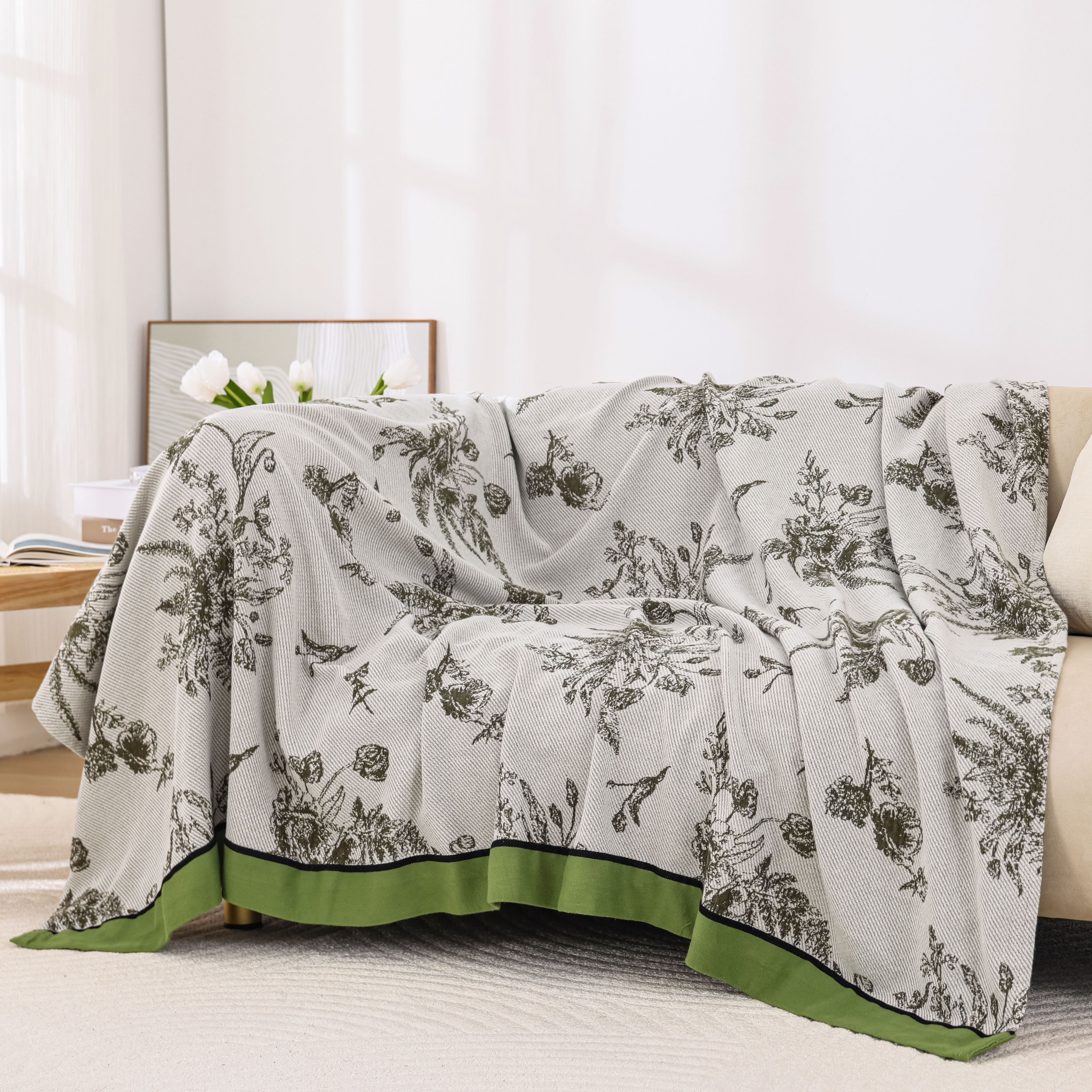 全棉多层纱布毛巾被办公室午睡休闲空调毛毯子夏季沙发薄盖毯