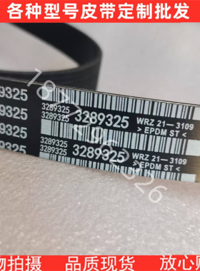 原厂东风康明斯6CT 6C8.3 QSL9发动机风扇皮带3289325