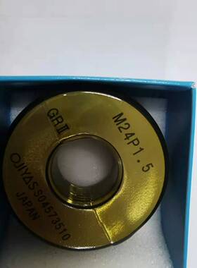 日本OJIYAS奥吉亚螺纹量规螺纹塞规JIS标准GRIR2 M24X1.5 2级精度