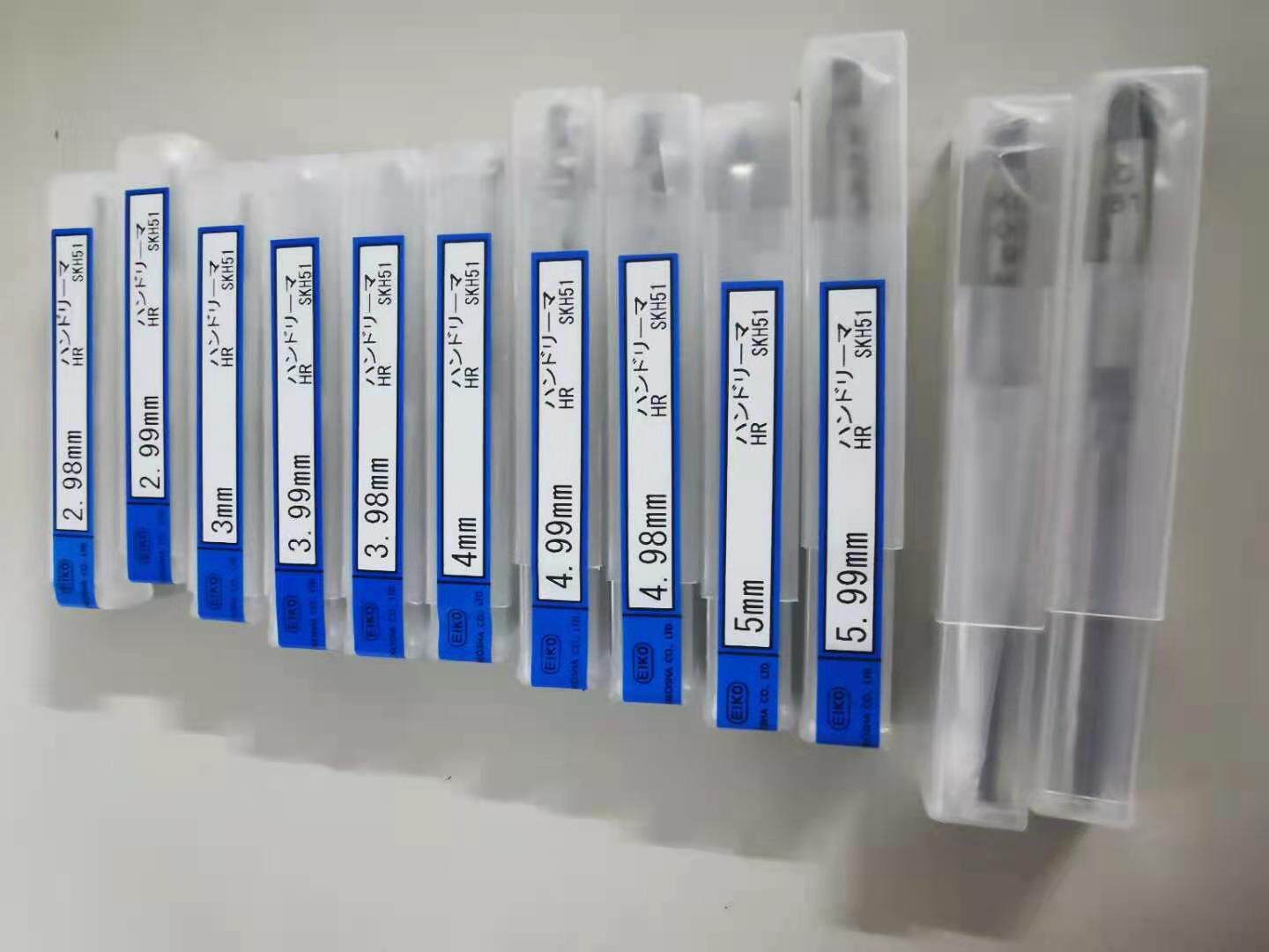 日本EIKO/荣工舍直柄机用铰刀HR4.59材质SKH51高速钢铰刀