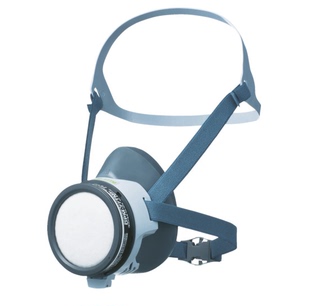 日本中山TRUSCO防尘面罩面具防飞沫DPM 01TM气体蒸汽混合预防面罩