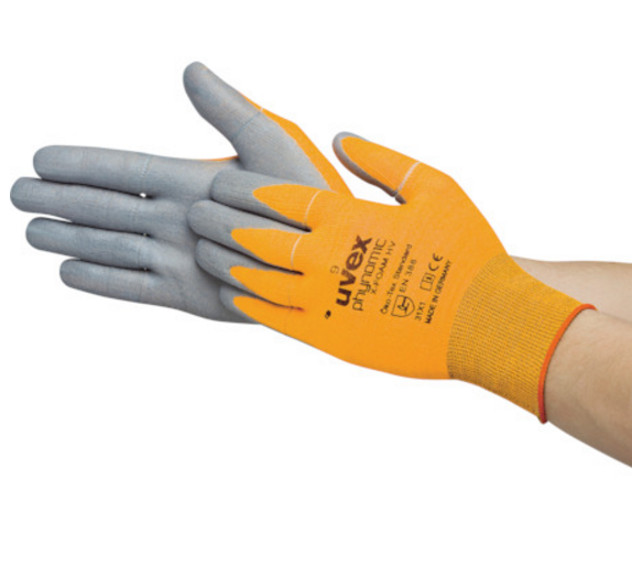 日本UVEX/优唯斯6005466耐切割防护手套819-9302指尖可拆卸多功能