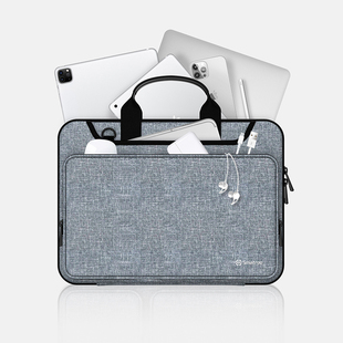 Smatree华为苹果MacBook戴尔联想13.3寸笔记本电脑硬壳手提单肩包