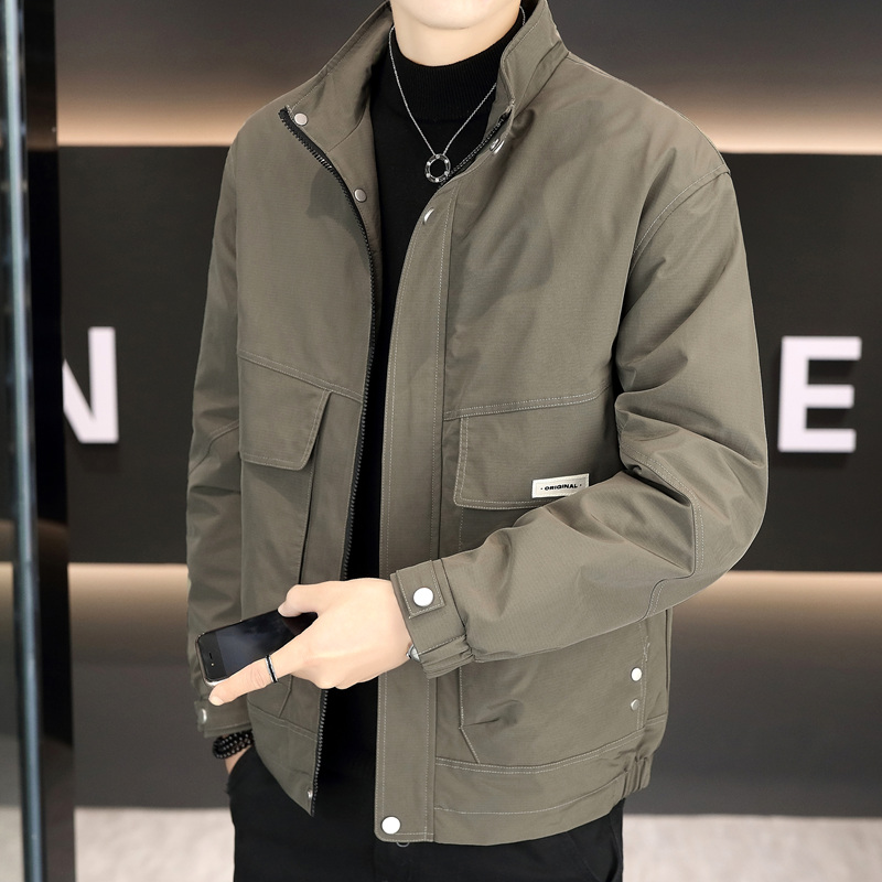 侨迪蒙拉2025潮牌春季新款夹克休闲男装春秋外套防风防水上衣服