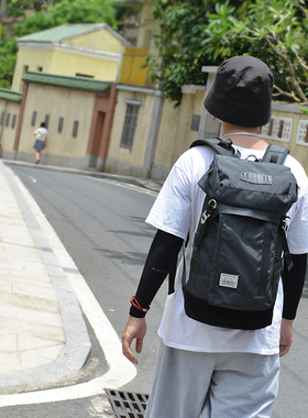 潮牌双肩包男女韩版原宿ulzzang休闲旅行背包ins高中大学生书包潮