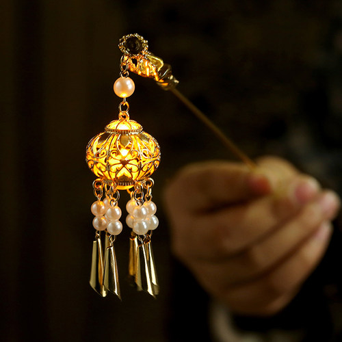 缘本发簪合金复古宫廷新年礼物