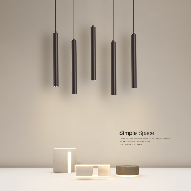 吧台吊灯led餐厅灯三头现代简约创意个性单头客厅灯装饰卧室灯具