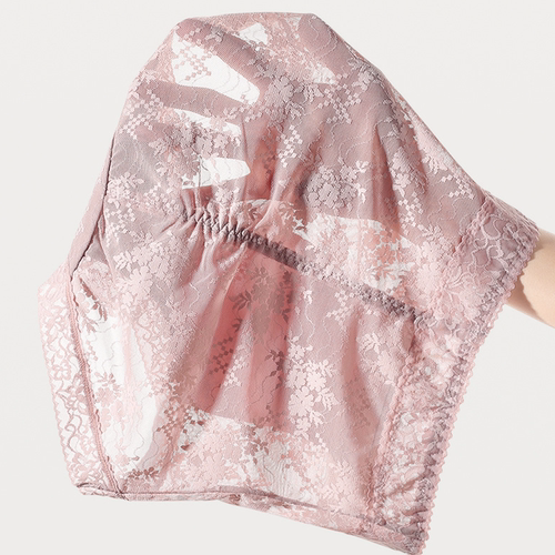 高腰收腹性感蕾丝内裤女显瘦提臀