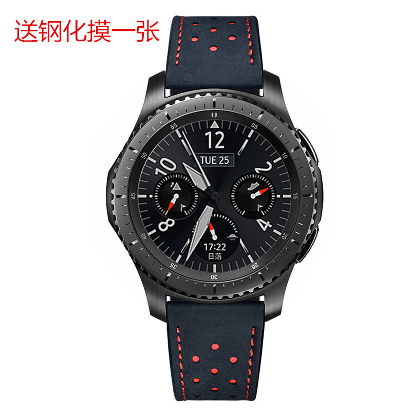 配三星gear S3 Ticwatch1 华米amazfit moto360手表洞洞真皮表带在类目 智能设备, 智能设备配件, 智能手表手环表带/腕带中 - 来自Buy2taobao.com提供专业的淘宝代购服务