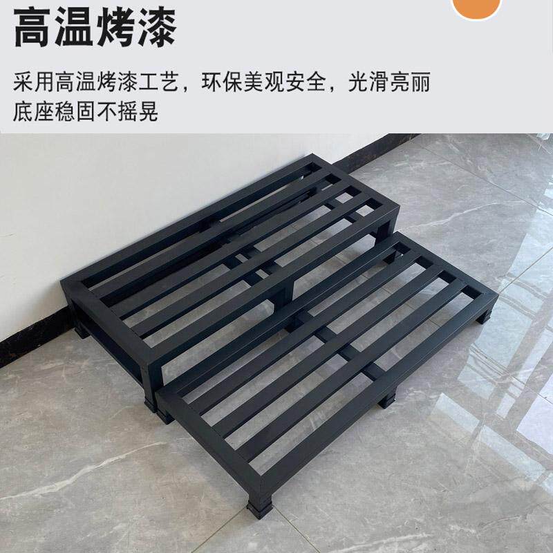 超强承重防滑脚踏板不锈钢置物架花盆托架鱼缸架子防潮垫高底座落